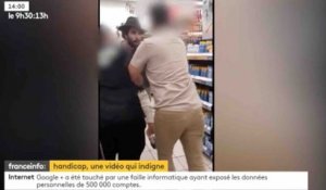 Aveugle, il se fait violemment expulser d'un supermarché - ZAPPING ACTU DU 09/10/2018