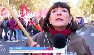 Le journal - 09/10/2018 - Tours: 3000 manifestants pour défendre "le modèle social"