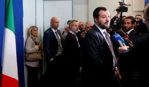 Politique migratoire : Salvini se dit "soutenu" par l'UE