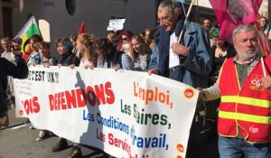 Manifestation du 9 octobre 2018 à Lannion