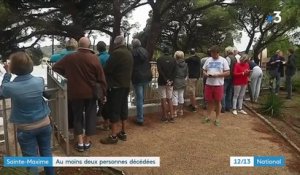 Sainte-Maxime : le premier bilan fait état de deux personnes décédées