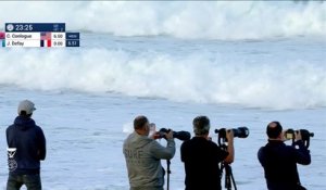 Adrénaline - Surf : Courtney Conlogue domine Johanne Defay en quarts de finale du Roxy Pro France 2018