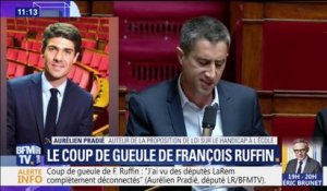 Après la colère de Ruffin, Aurélien Pradié (LR) dénonce "une fainéantise de la part des députés LaREM"