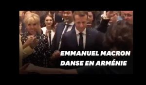 La danse arménienne d'Emmanuel et Brigitte Macron