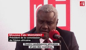 Interview de Moussa Faki Mahamat, président de la Commission de l'Union africaine