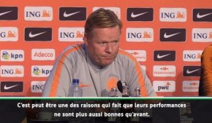 Pays-Bas - Koeman donne "les raisons" de la méforme de l'Allemagne