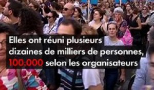 14.500 participants à la marche pour le climat à Paris