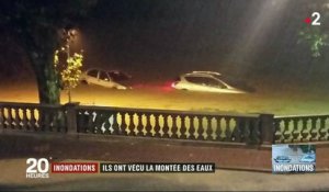 Inondations dans l'Aude : les vidéos de la montée des eaux
