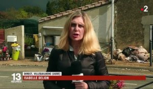 Inondations dans l'Aude : les habitants de Villegailhenc sont sidérés