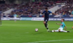 Houssem Aouar ouvre le score pour les Bleuets