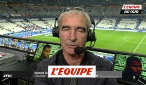 Raymond Domenech livre son avis sur la victoire des Bleus - Foot - EDS