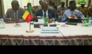 RTB/Ouverture des travaux  sur la lutte contre le terroriste des ministres de la défense, de la sécurité et des affaires étrangères du Burkina Faso, du Benin, du Niger et du Togo