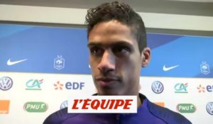 Varane «On a été meilleurs en deuxième mi-temps» - Foot - L. Nations - Bleus