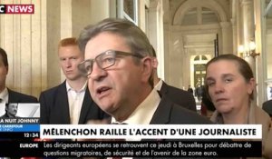 Jean-Luc Mélenchon se moque d'une journaliste - ZAPPING ACTU DU 18/10/2018