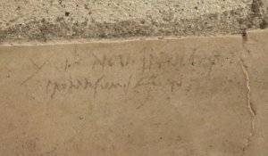 Un graffiti remet en question la date de la catastrophe de Pompéi