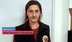 Bérénice, agent d'entretien à Strasbourg