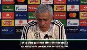 Groupe H - Mourinho : "Je n'aime pas cette conférence de presse"