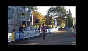 Coupe de France de cyclo-cross - Besançon : L'arrivée des Cadets
