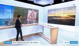 Finistère : des surfeurs surpris par des tirs de chasseurs