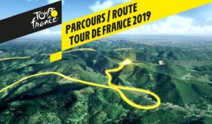 Parcours / Route 3D - Tour de France 2019