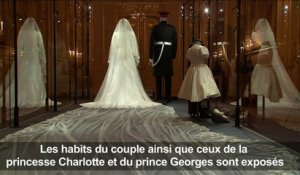 Les tenues de mariage d'Harry et Meghan exposées à Windsor