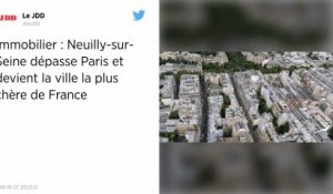 Neuilly devient la ville où l'immobilier est le plus cher de France