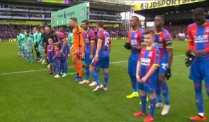 Leicester - Une minute d'applaudissements avant Crystal Palace - Arsenal