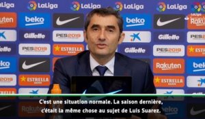 Clasico - Valverde : "Le travail de Suarez finit toujours par payer"
