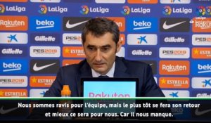 Clasico - Valverde : "Nous avons su répondre en équipe à l'absence de Messi"