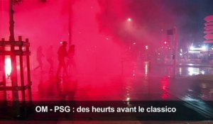 OM/PSG: tensions avant le clasico, un policier légèrement blessé