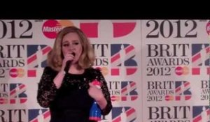 Adele gives her real 2012 Brit Awards speech