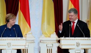 Ukraine : Merkel plaide le maintien des sanctions contre Moscou