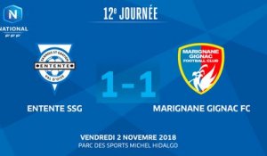 J12 : Entente SSG – Marignane Gignac FC (1-1), le résumé