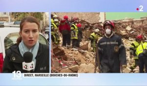 Marseille : la difficile tâche des secouristes