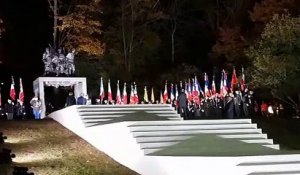 Inauguration du Monument aux héros de l'Armée noire à Reims