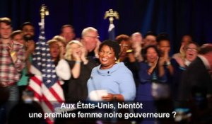 Etats-Unis: Stacey Abrams, première femme noire gouverneure?