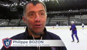 EDF. Premières séances pour Philippe Bozon en tant qu'entraineur des Bleus
