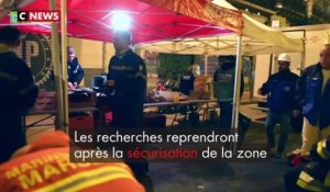 Effondrement d'un immeuble à Marseille : les recherches sont suspendues