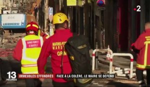 Immeubles effondrés : le maire de Marseille se défend face aux accusations