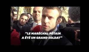 Macron sur Pétain : les propos et les justifications