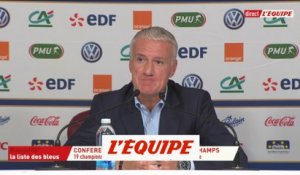 Deschamps «Benjamin Mendy, une force de la nature» - Foot - Ligue des Nations - Bleus