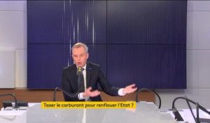 Taxe sur les carburants : "On peut raconter tout et n’importe quoi", François de Rugy dément les affirmations de la CLCV