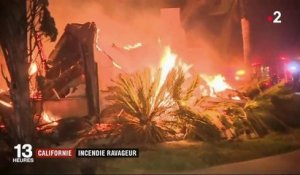 Californie : les images impressionnantes d'un incendie ravageur