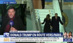 Quel est le programme de Donald Trump pendant sa visite à Paris ?