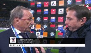 Test-match : France - Afrique du Sud / Jacques Brunel :"C'est cruel"