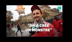 On a rencontré le créateur du ballon "baby Trump" déployé à Paris