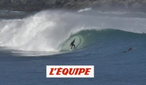 Joan Duru à Mundaka, en Espagne - Adrénaline - Surf