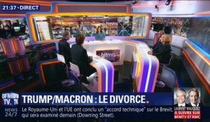 Trump/Macron: La "bromance" touche à sa fin (2/2)