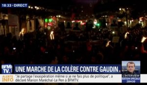 Marseille: plusieurs centaines de manifestants demandent la démission de Jean-Claude Gaudin