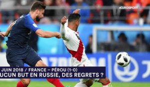 Giroud sur France-Pérou : "Si Kylian ne l'avait pas touché, ça faisait but"